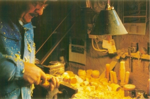 le tourneur sur bois